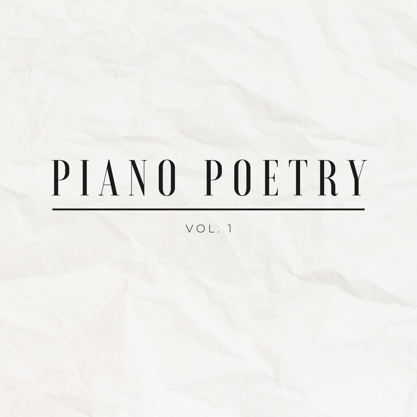 Piano Poetry, Vol. 1 cover
