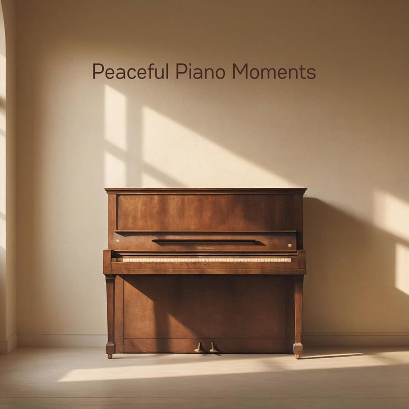 Peaceful Piano Moments cover